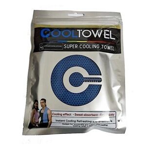 Cool Towel Super Cooling Towel Blue Super Cooling Towel 1pc